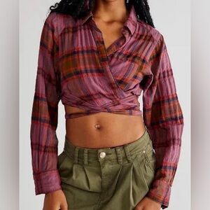 We The Free wrap Top